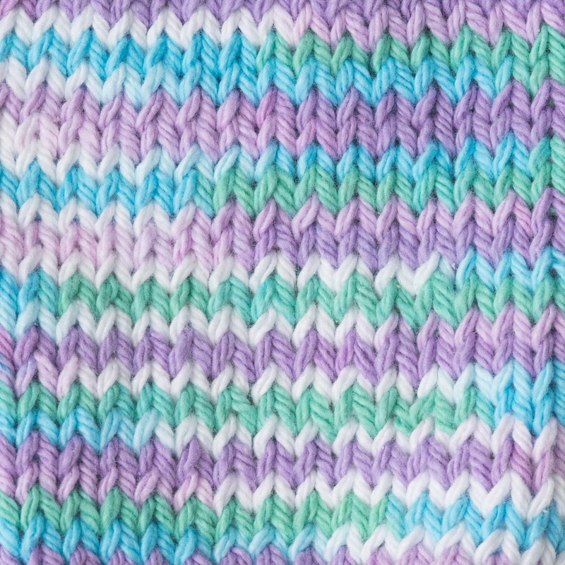 Bernat Handicrafter Cotton Yarn, Gauge 4 Medium Worsted, Beach Ball - Image 3